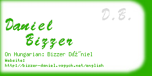 daniel bizzer business card